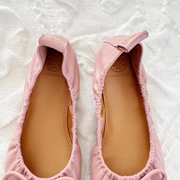 Tory Burch Square Toe Flats Size 5 - Picture 3 of 6